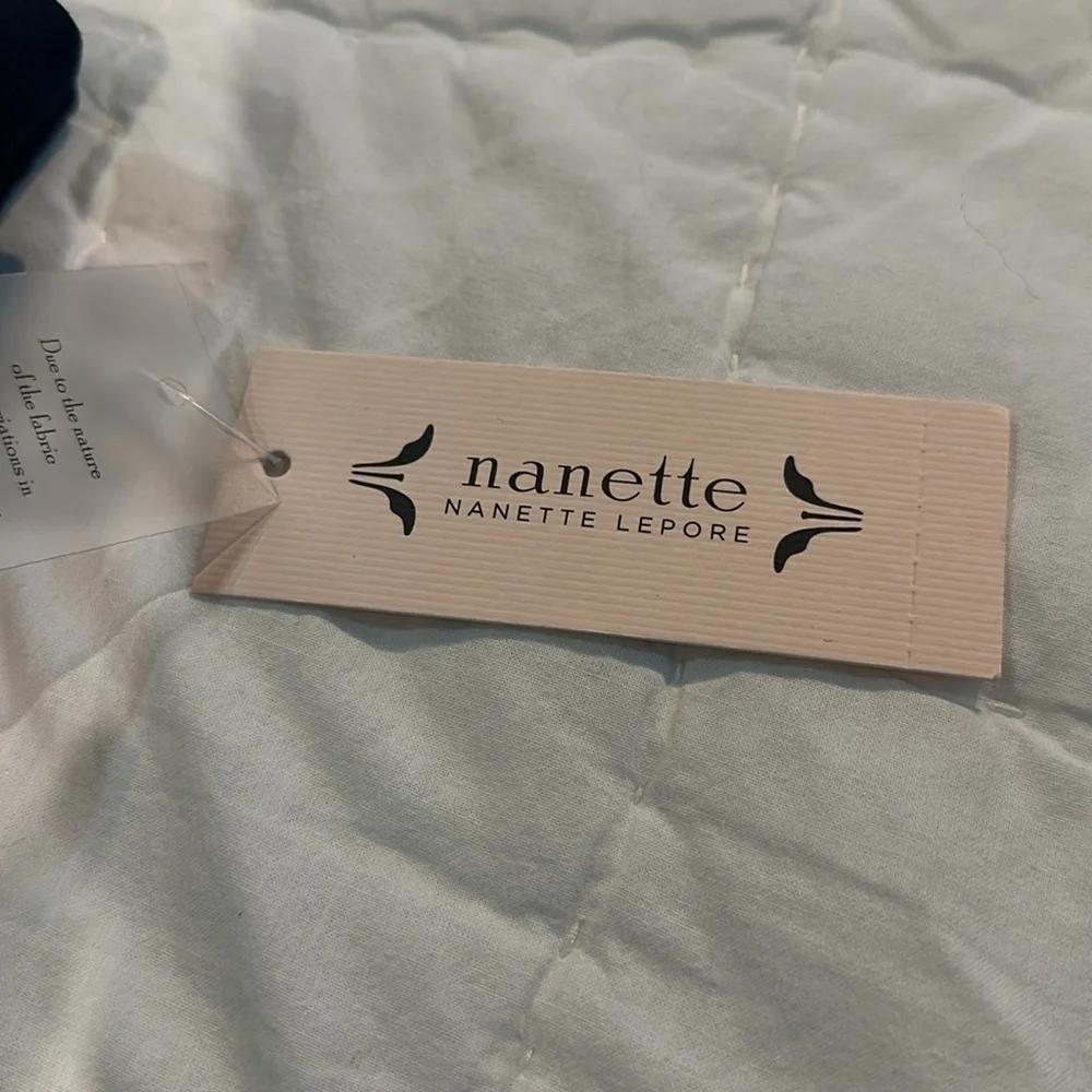 NWT Nanette Nanette Lenore Black Polka Dot Leggings
